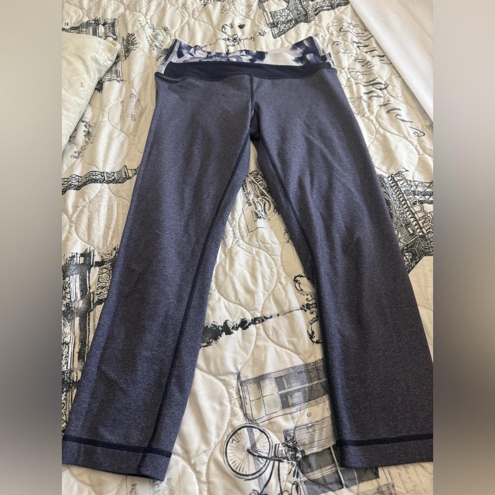 Lululemon Athletica Navy Blue Yoga Pants